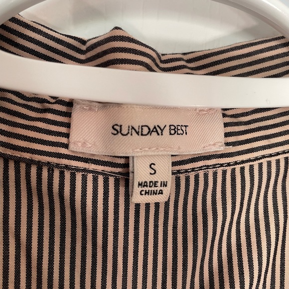 sunday best button up shirt aritzia - Picture 2 of 2